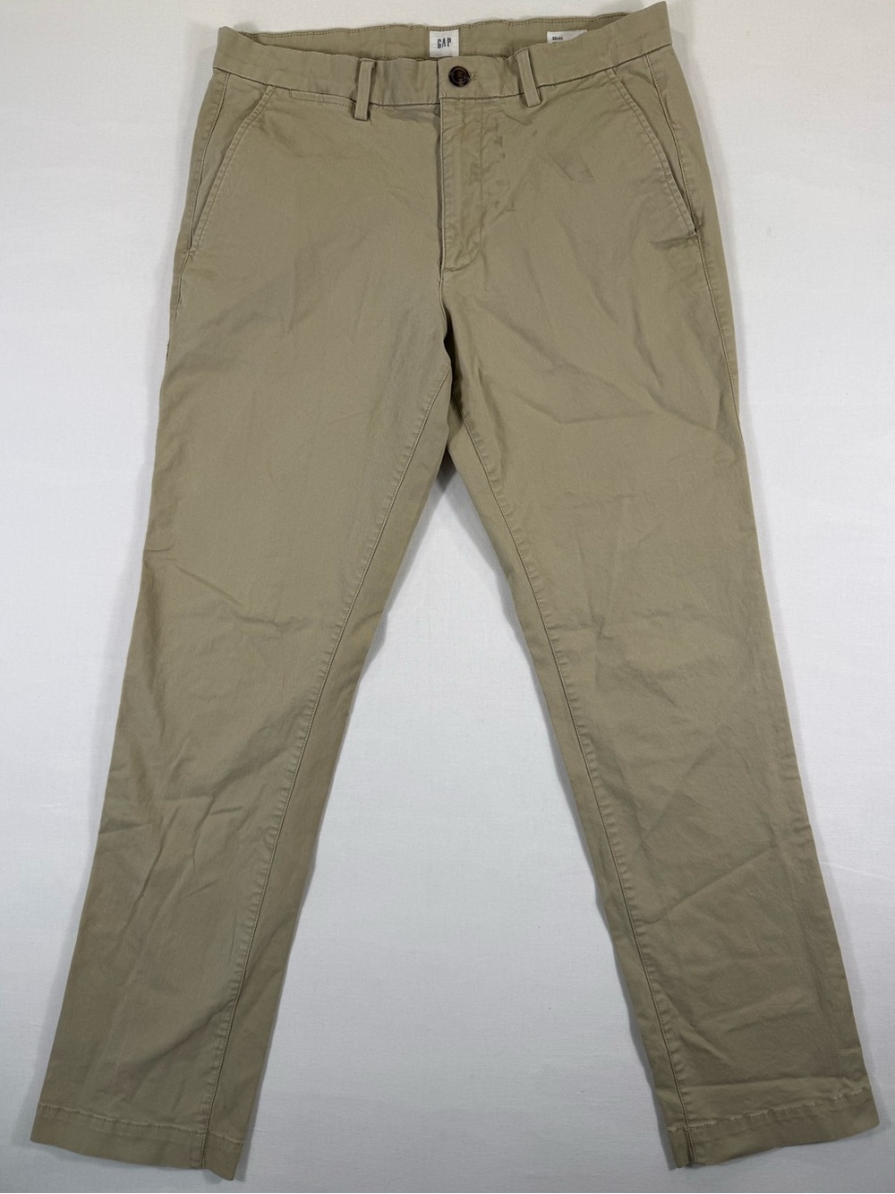 GAP Men's Tan Chino Pants - Straight Leg
